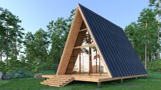 Rumah A-Frame: Kelebihan dan Kekurangannya