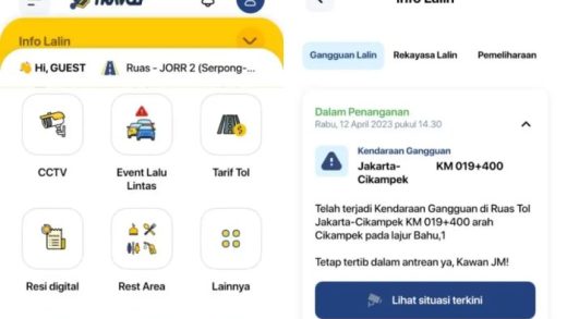 Cek CCTV Jalan Tol Secara Online