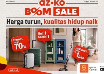 Diskon Besar 2026 Bawa Kabar Baik, Belanja Kebutuhan Rumah dan Gaya Hidup Lebih Hemat